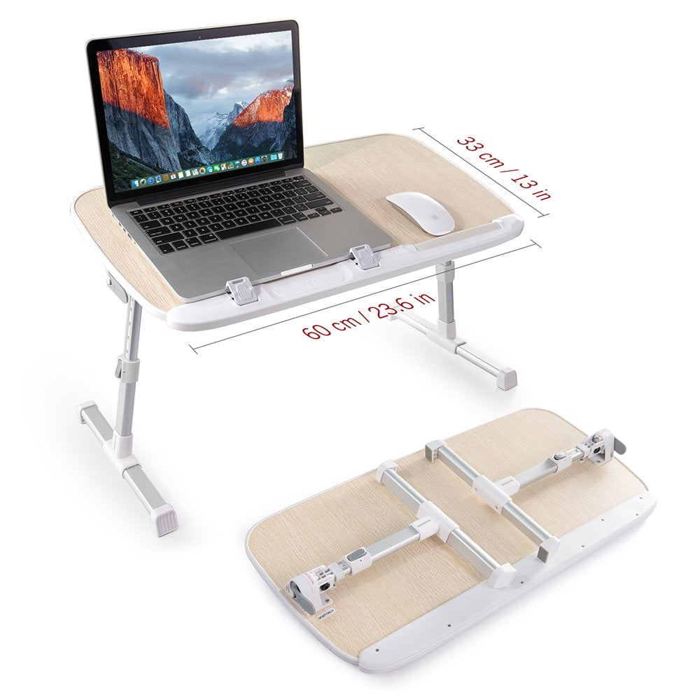 TaoTronics Height Angle Adjustable Laptop Desk for Home Office