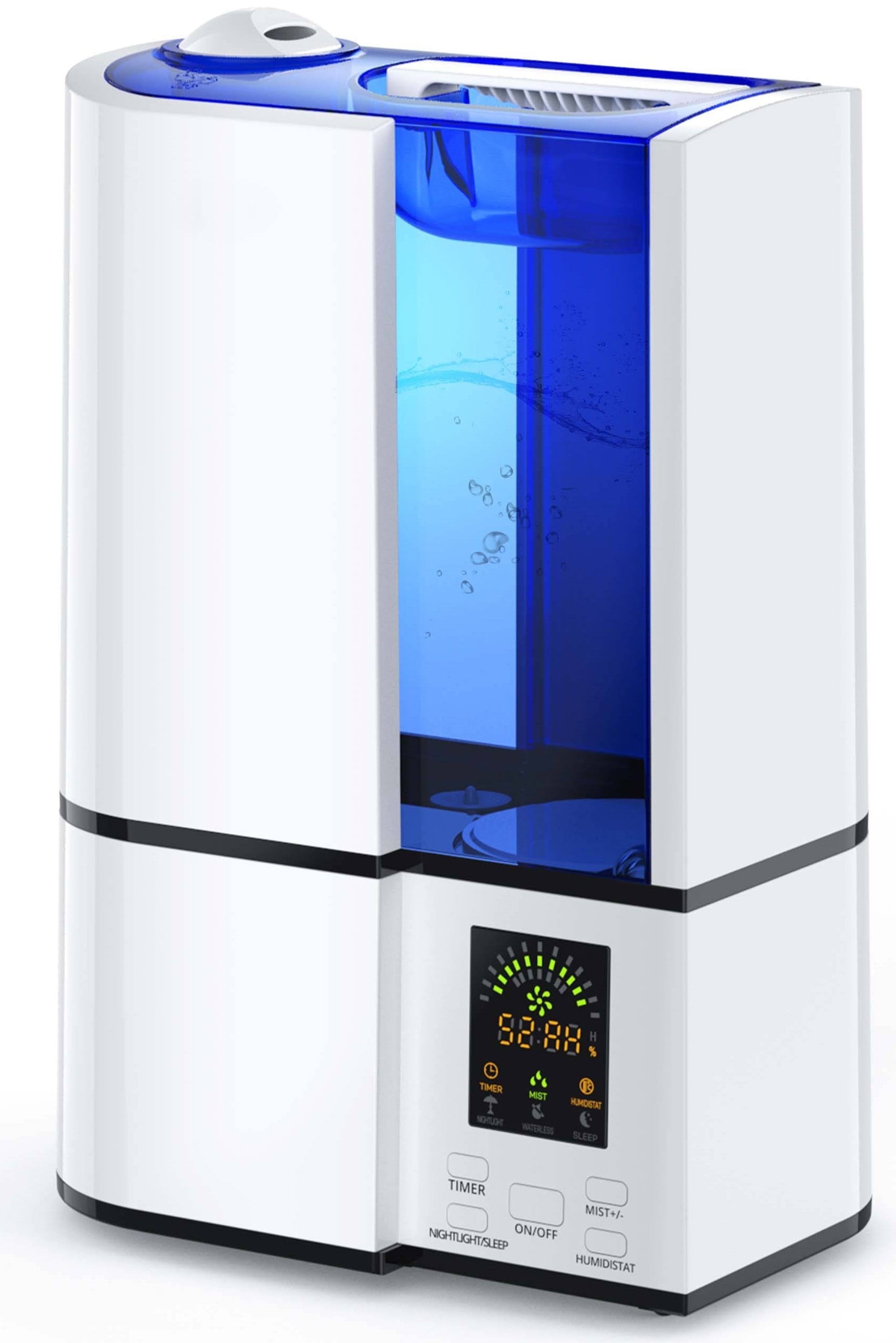 TaoTronics Humidifiers, 4L Cool Mist Ultrasonic Humidifier for Bedroom Home Office - image 1 of 5