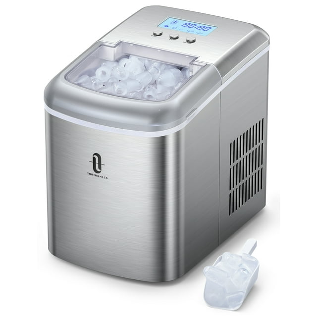 TaoTronics Ice Maker Countertop Machine 26lb/24H with LCD Display, Self