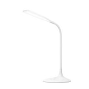 TaoTronics LED Desk Lamp, Gooseneck Table Lamp, 6.69 x 14.96 In, 800Lux Dimmable Office Reading Lamp with Smooth Brightness Adjustment Touch Control, White