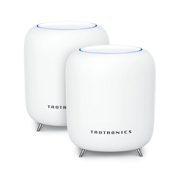 TaoTronics Mesh WiFi Router, Tri-Band AC3000 Whole Home WiFi Router/Extender  Replacement, 2,500 Sq. Ft Coverage with 4 Gigabit Ethernet & 1 USB 3.0  Ports, Connection of up to 200 Devices - Walmart Business Supplies