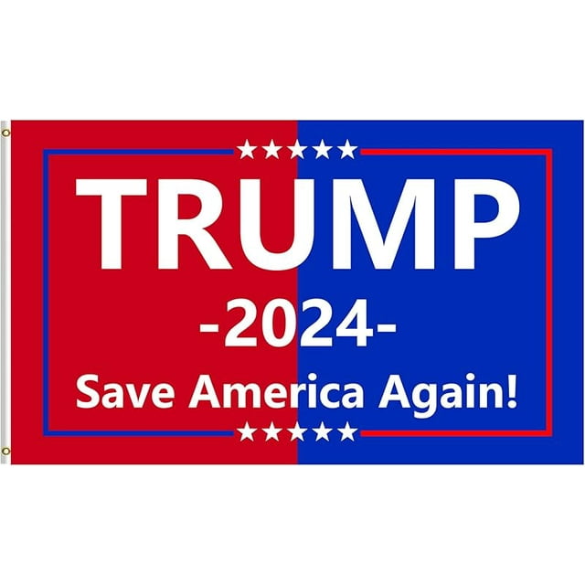 Bandeira Donald Trump Take America Back 2024 3x4,5m Poliéster - Carrefour - Foto 9