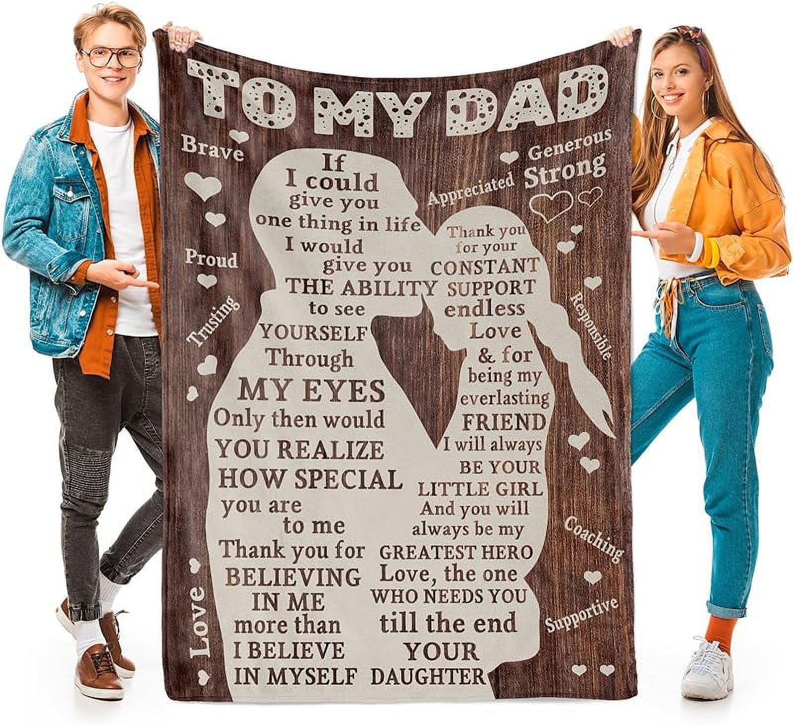 Taoarlpo Custom Blanket with Picture Text Customized Blanket Personalized Blanket Customizable Blanket Photo Blankets Customize Valentines Day Gifts for Mom Dad Couple Girlfriend Boyfriend Wife Husban...