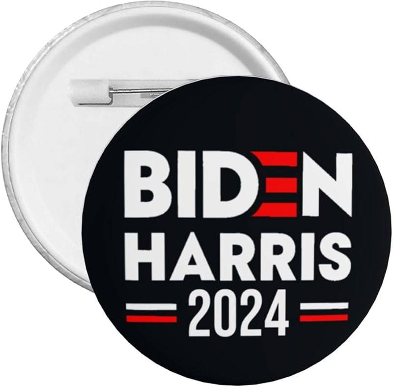 Taoarlpo Round Badges, Biden Harris 2024 Biden 2024 Button Pins Buttons