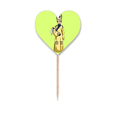 thumbnail image 1 of Taoist Priest Mythology Toothpick Flags Heart Lable Cupcake Picks, 1 of 3