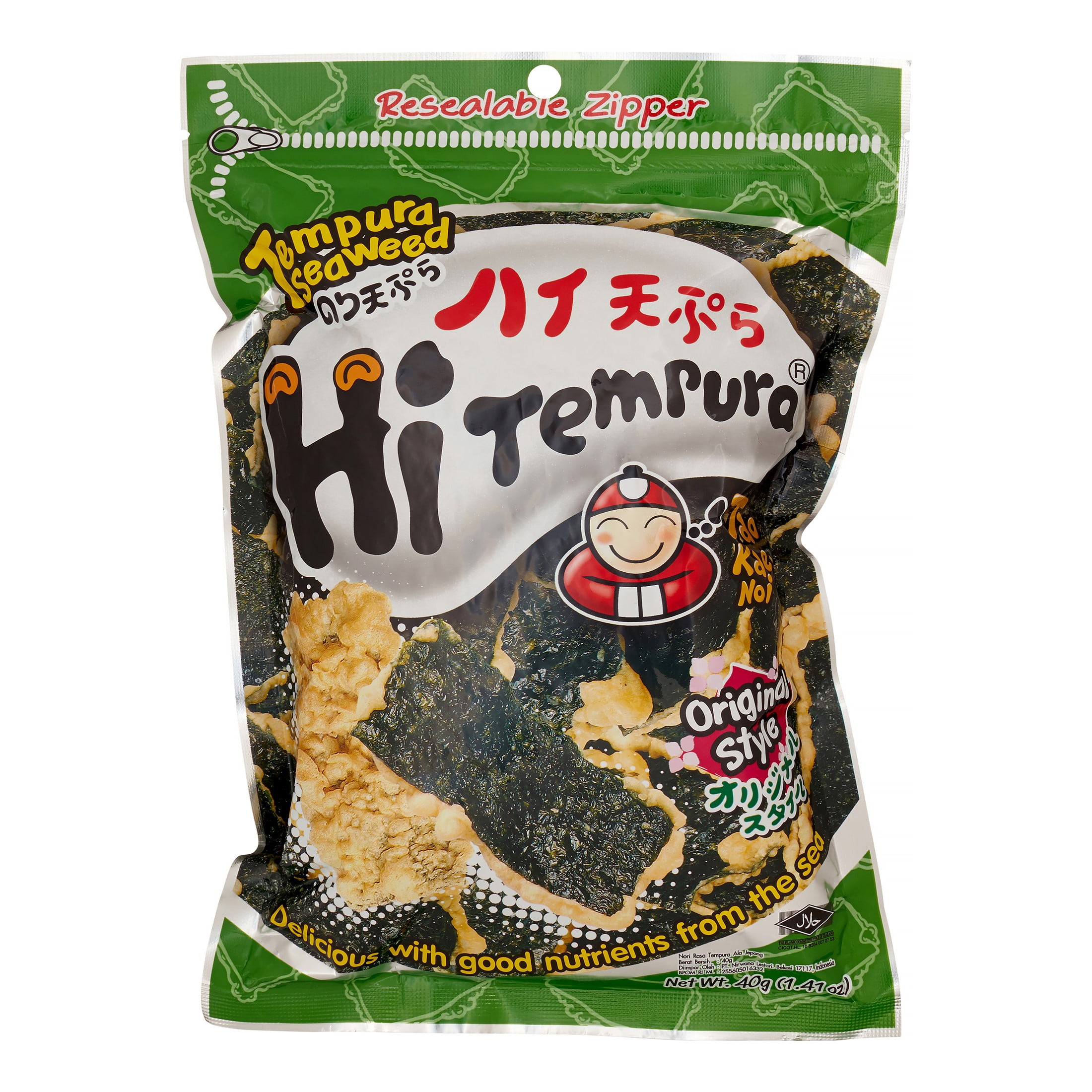 Taokaenoi, Tempura Seaweed Original Japanese Style, 40g