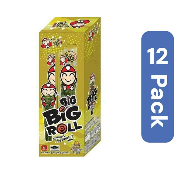 Taokaenoi USA Seaweed Grilled Squid 6 Pack 0.63 oz (Pack Of 12)