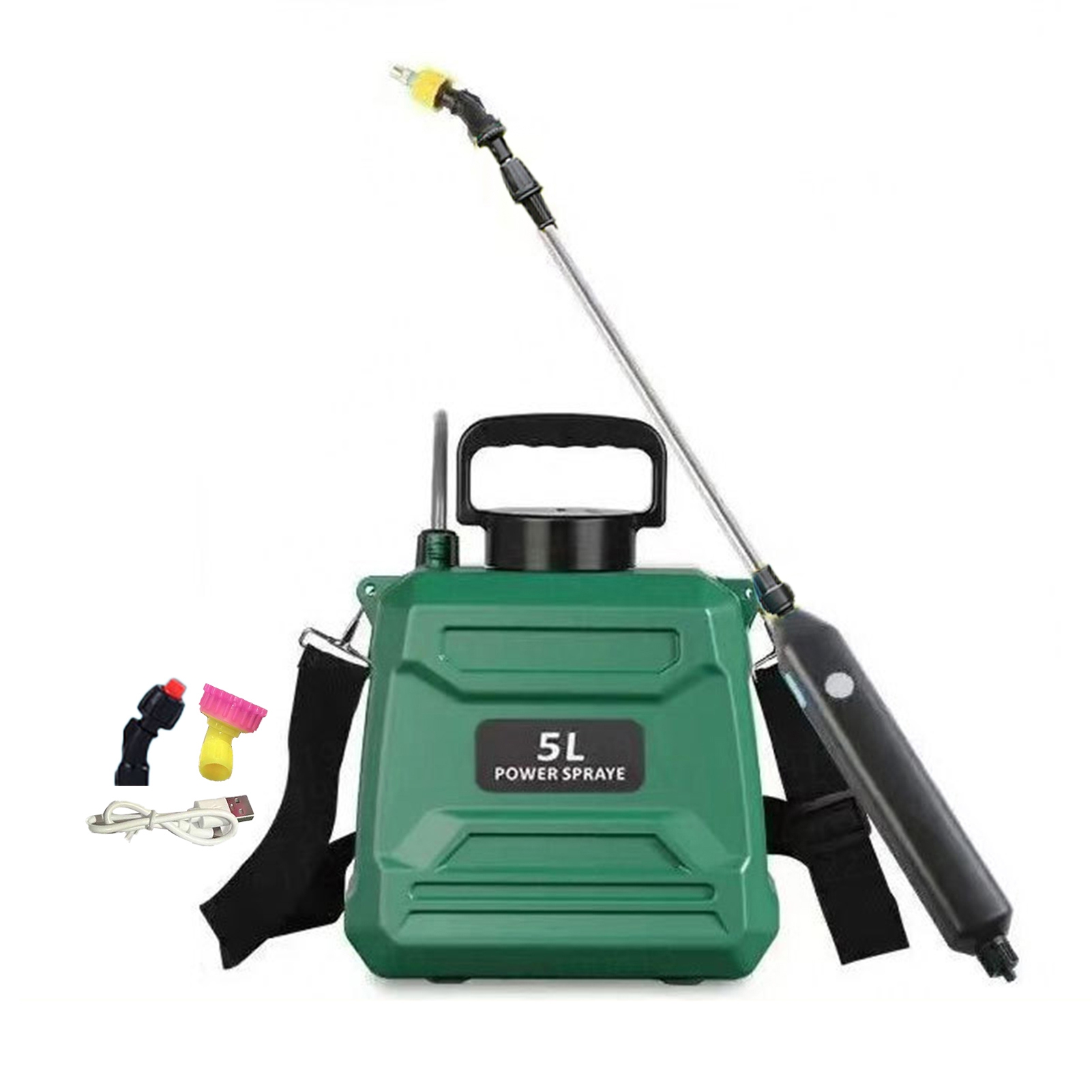 Taolixe 1.3 Gallon/2.1 Gallon Electric Sprayer Built-in 18650mAh ...