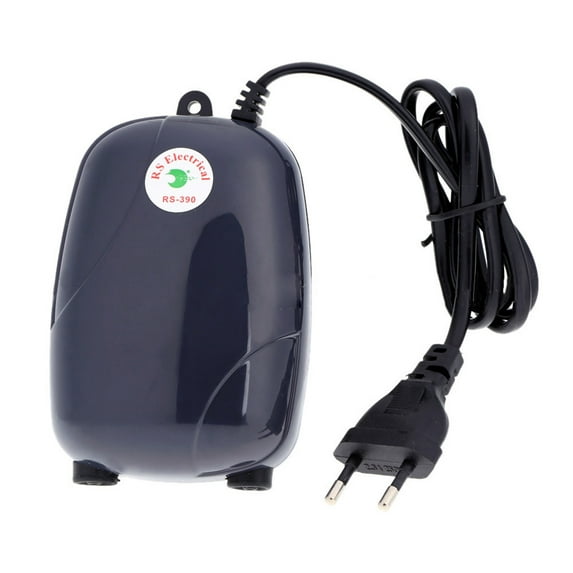 Taolixe 3/5W Single/Double Outlet Electric Aquarium Fish Tank Air Oxygen Pump Accessory