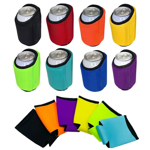 Taolixe Beer Can Cooler Sleeve Portable Cup Cover Beverage Insulator Reusable Bottle Sleeve for Camping Hiking Running