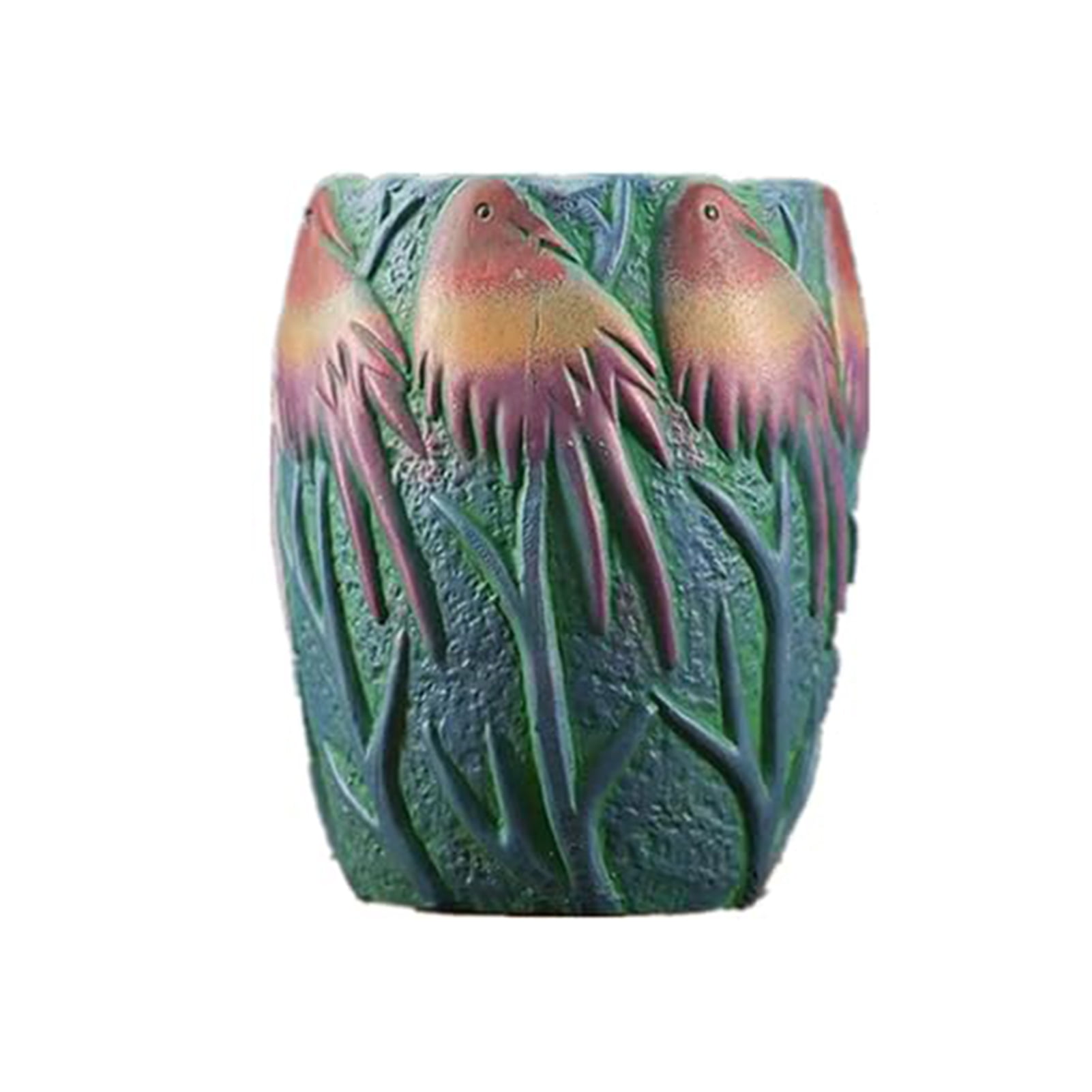 Taolixe Handmade Animal Flower Pot Hand-painted Swan Butterfly Bird ...