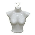 thumbnail image 1 of Taolixe Plastic Half Body Female Mannequin Torse Underwear Clothing Form Display Rack -Display Rack, 1 of 1