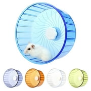 Taolixe Silent Hamster Wheel Double Bearing Axis Rounded Edge Quiet Spinner Hamster Running Wheels for Gerbil Dwarf Syrian Hamster