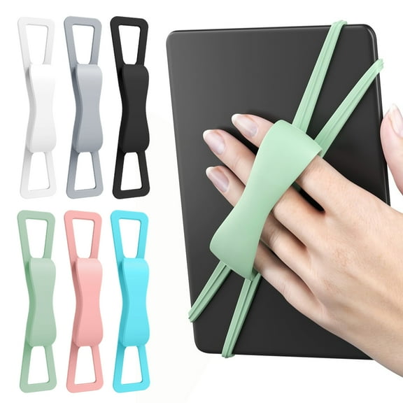 Taolixe Silicone Hand Strap for Kindle Tablets Universal High Elasticity Secure Lightweight E-Book Reader Finger Handle Grip Holder for Kindle Accessories -Fixing Strap