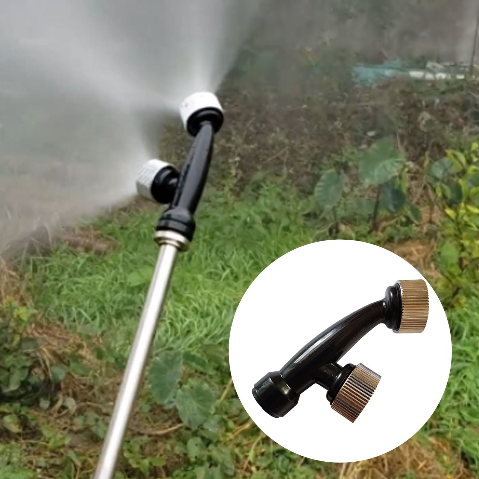 Taolixe Sprayer Mist Nozzle High Pressure Anti-rust Fan Shape Super ...
