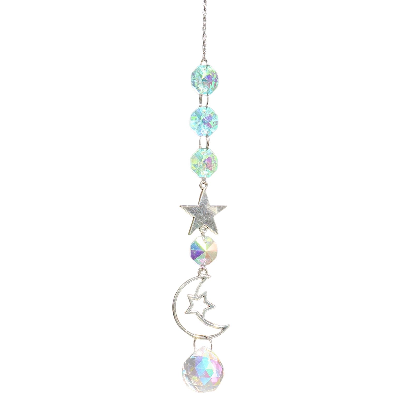 Taolixe Star Sun Catcher Faux Crystal Prism Rainbow Maker Stars And ...