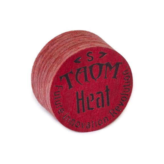 Taom Heat Laminated Pool Billiard Cue Tip - 14 mm - 1 pc - Soft