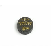 Taom TMPT-H Pro Layered Billiards Black/Gold Pool Cue Stick Tip - Hard