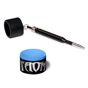 Taom V10 Billiard Pool Cue Premium Chalk Blue - with Bullet Chalk Holder