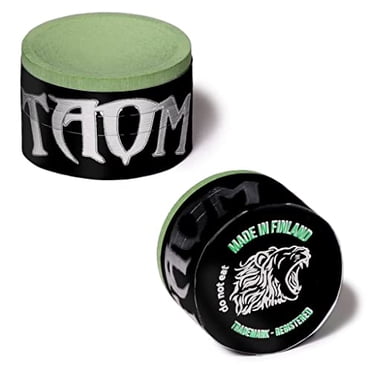 TAOM B V10 Professional Snooker & Pool Chalk – 2-Pack, Billiard Cue Gift Set
