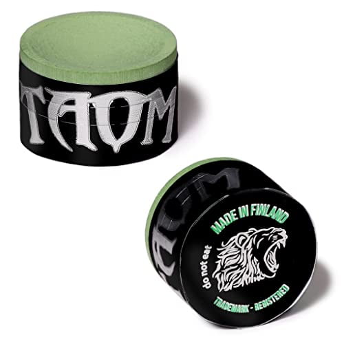 TAOM B V10 Professional Snooker & Pool Chalk – 2-Pack, Billiard Cue Gift Set