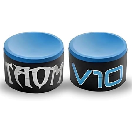 2 Pack-Taom V10 Blue Professional Pool/Billiard Cue Chalk