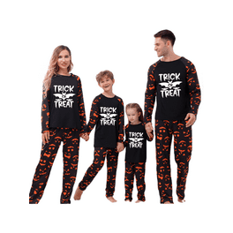Sprifallbaby Halloween Pajamas for Family Glow In The Dark Ghost Print Long Sleeve Tops Pants Set Fall Sleepwear Walmart