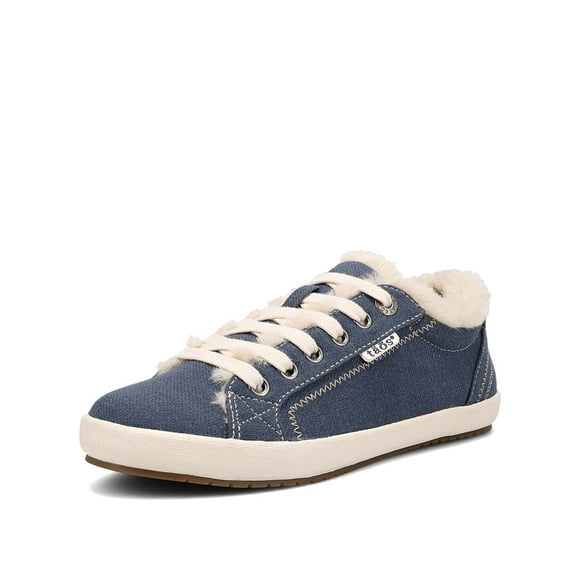 Taos Footwear Women's Starline Blue Sneaker 8.5 M