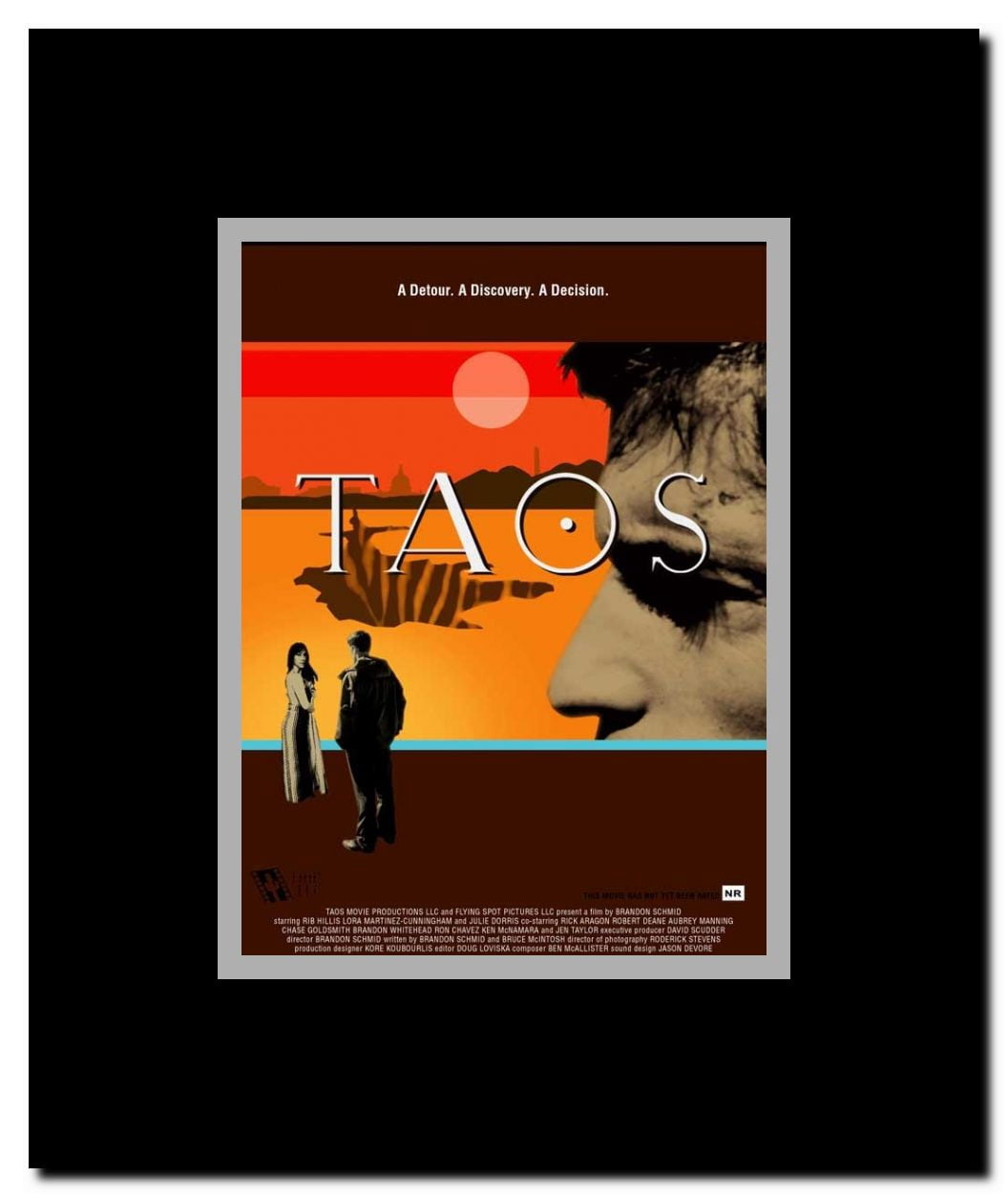 Taos Framed Movie Poster
