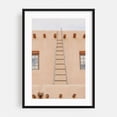 thumbnail image 1 of Taos Pueblo - Taos New Mexico Photography Architecture Rustic Boho Minimalist Desert Travel Poster Vintage Black Framed Wall Art Print 5 x 7 inches, 1 of 8