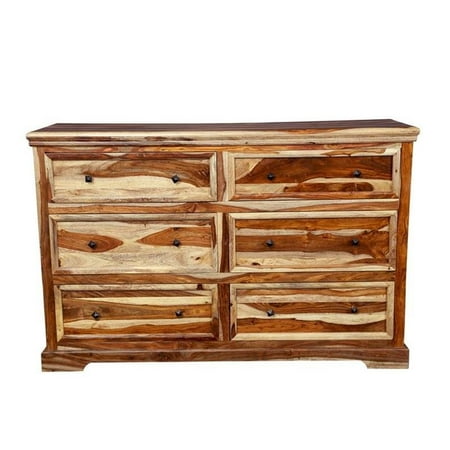 Taos Solid Sheesham Wood Bedroom Dresser.