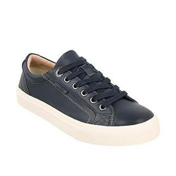 Taos Women's Plim Soul Lux Leather Sneaker Navy - PLX-13994A-NVYL