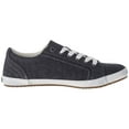 thumbnail image 1 of Taos Women's Star Sneaker Charcoal Washed Canvas - STA-12844-CWC, 1 of 6