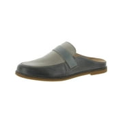 Taos Womens Royal Leather Slip-On Mules