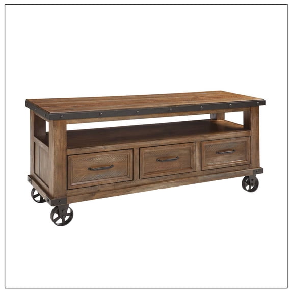 Taos home entertainment collection by Intercon - 60" TV Console