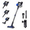 thumbnail image 1 of Taoset 3-in-1 Cordless Stick Vacuum Cleaner with LED Brush Head - Lightweight Rechargeable Vacuum for Hardwood Floors & Pet Hair, Black Blue, 1 of 6