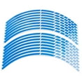 thumbnail image 1 of Taosunzt 16Pcs Car Motorcycle Bicycle Wheel Rim Reflective Sticker Tape Strip Decal Decor Blue, 1 of 8