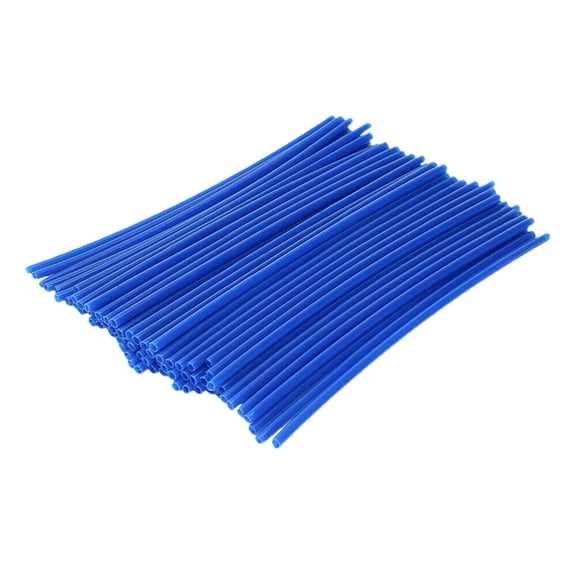 Taosunzt 72Pcs Spoke Covers Universal Easy Installation Plastic Motorcycle Spoke Skins for Mountain Bike Dark Blue