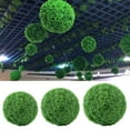 Taosunzt Artificial Plant Topiary Ball Decoration Faux Boxwood Ball UV