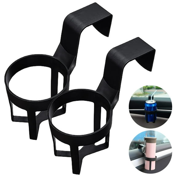Taosunzt Car Cup Holder Secure Adjustable Beverage Rack for Cars Trucks SUVs Spill-Proof Easy-to-Install Drink Organizer