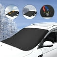 thumbnail image 1 of Taosunzt Car Snow Cover Ultimate Against Freeze Hail Blizzards Sun Vehicle Snow Cover Auto Supply Black, 1 of 13
