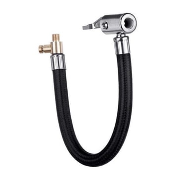 Carpopart 39 Inch Universal Tire Valve Air Inflator Extension Hose - Stainless Steel