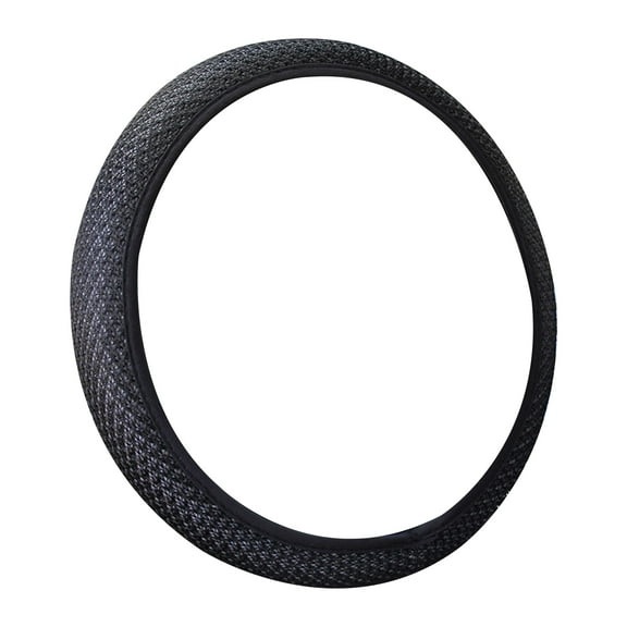 Windcarnival Steering Wheel Cushion Microfiber Perfect Decor Elastic Universal 38CM Car Steering Wheel Cover for Automobile