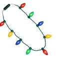 thumbnail image 1 of Taotanxi 1 Pack Christmas Necklace LED Light Up Necklace 9 Bulbs 6 Modes LED Holiday Costume Accessories for Christmas Xmas Party Favor Party Supply, 1 of 6