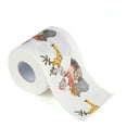 thumbnail image 1 of Taotanxi 1 Roll of Merry Christmas Santa Claus Toilet Paper Tissue Napkin Prank Fun Birthday Party Novelty Gift Idea, 1 of 7