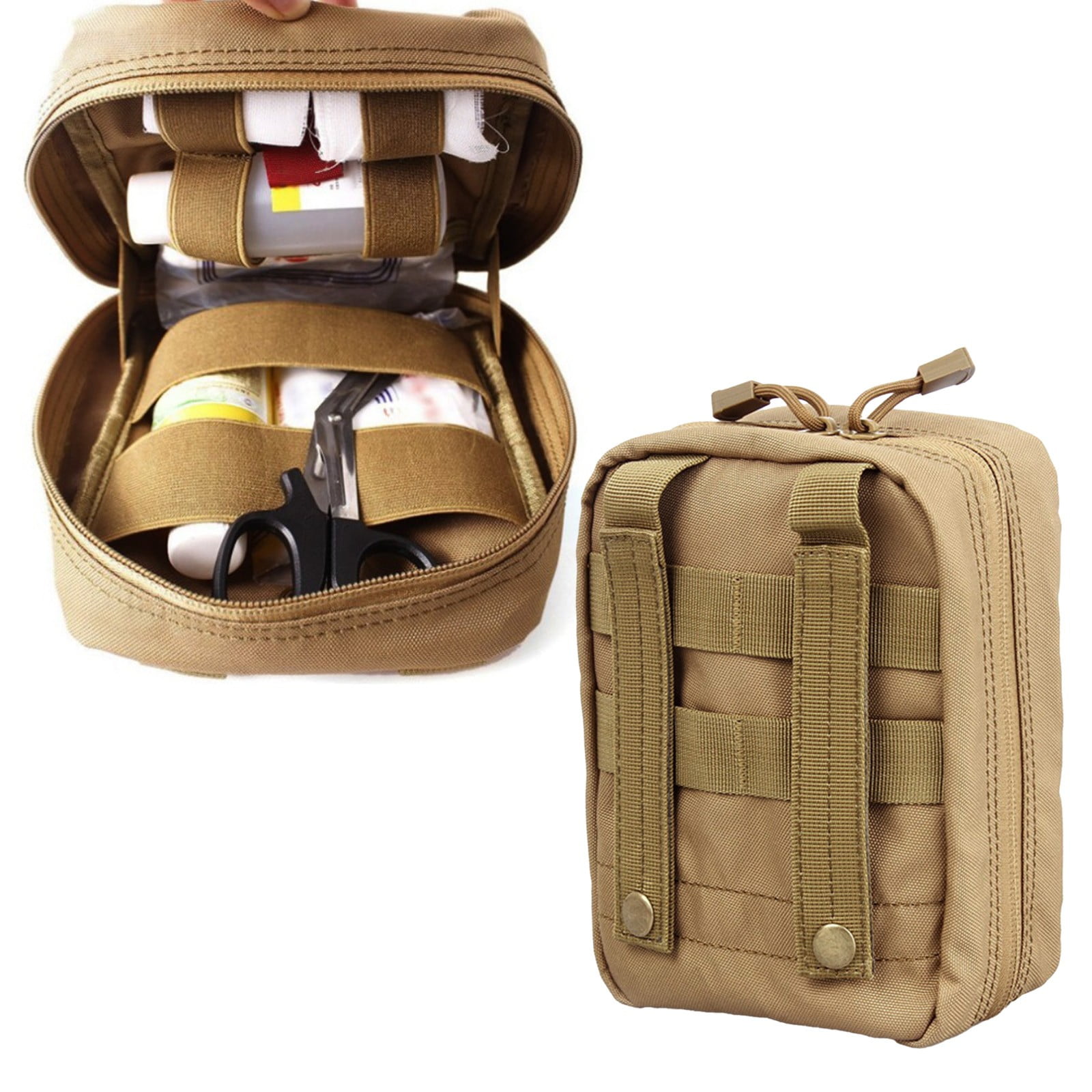 Taotanxi 1000D Pouch Rip Away, Tactical Tear Away Medical Pouch Empty ...