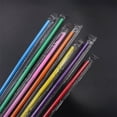 thumbnail image 1 of Taotanxi 100PCS Flexible Plastic Straws, Clear Disposable Bendy Party Fancy Straws12.8inch Extra Long Straws Party Decorations, 1 of 2