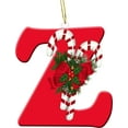 thumbnail image 1 of Taotanxi 26 Letter Ornaments Christmas Tree Decoration Personalized Christmas Letter Tree Hanging Pendant Xmas Alphabet for DIY Craft Ornaments(Z), 1 of 7