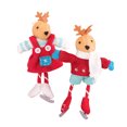 thumbnail image 1 of Taotanxi 2Pcs Moose Doll Ornaments, Christmas Decoration Doll Ornaments Gifts, Gifts For Boys And Girls, 1 of 6