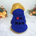 thumbnail image 1 of Taotanxi 2Xl Pet Supplies Dog Clothes Fleece Cloth Mommy Pet Sweater Teddy Clothes Spring Fall Winter, 1 of 6